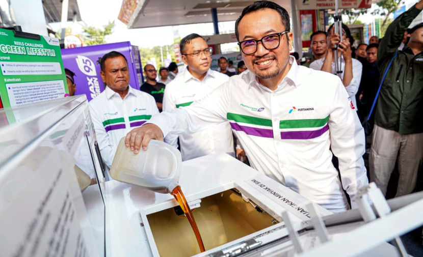 Lewat program UCollect dan RVM, Pertamina ingin SPBU menjadi tempat masyarakat berkontribusi dan menjadi bagian dari gerakan peduli lingkungan. (Foto: Dok RUZKA INDONESIA)