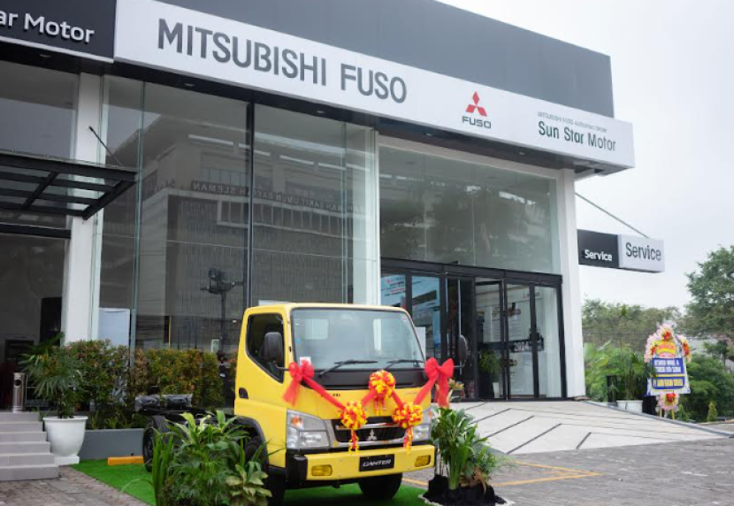 Diler Mitsubishi Fuso di Yogyakarta. dok Mitsubishi Fuso