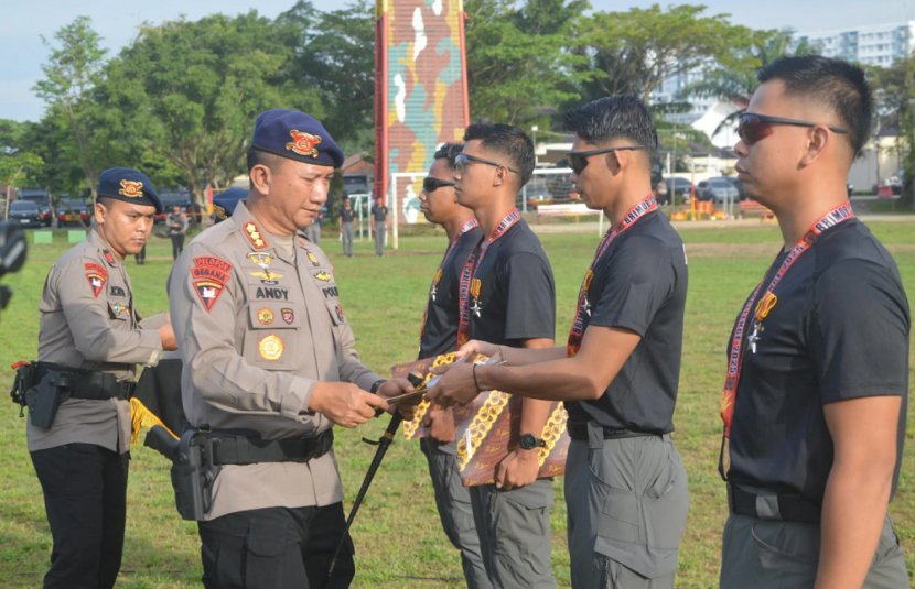 Brimob Polda Kaltim raih prestasi membanggakan. (TribataPolda)