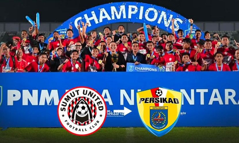 Sumut United berubah nama menjadi Persikad Depok. (Foto: Dok RUZKA INDONESIA)