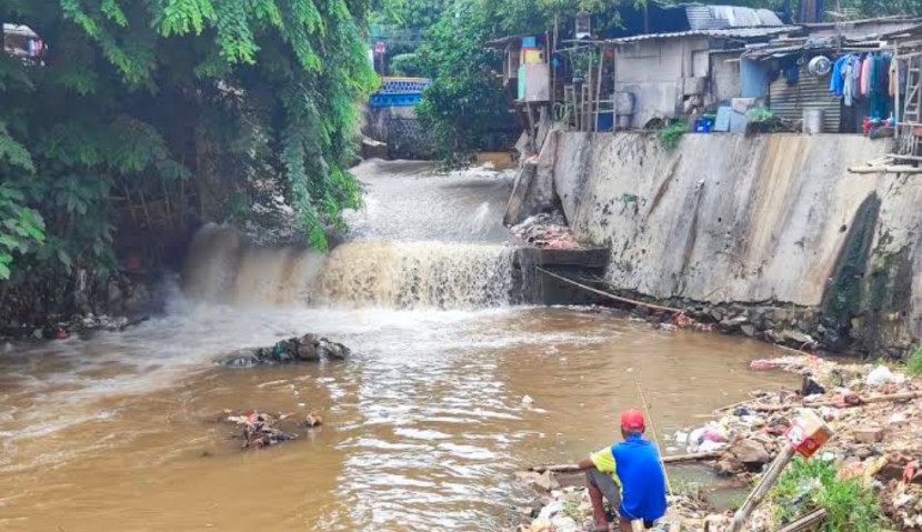 Sungai Kali Baru, Kota Depok. (Foto: Dok RUZKA INDONESIA)