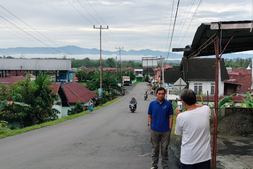 Salah satu sudut kota Lahat di Pasar Lama. (FOTO: Aina RA)