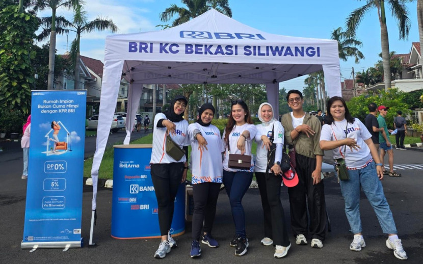 CFD bareng BRImo di sepanjang Jalan Raya Kemang Pratama pada 18 Mei 2025. (Foto: Dok RUZKA INDONESIA)