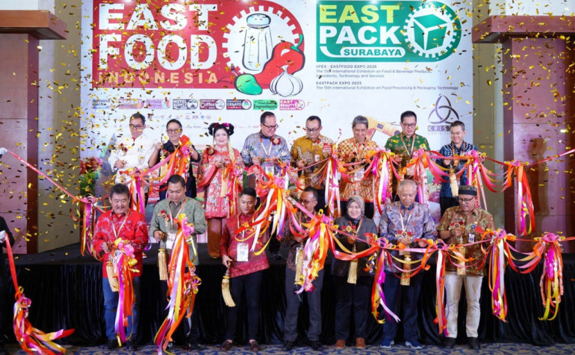 Pameran EastFood (IIFEX) dan EastPack Surabaya 2025 resmi dibuka kemarin (12/06/2025) dan akan berlangsung hingga 15 Juni 2025. (Foto: Dok RUZKA INDONESIA)