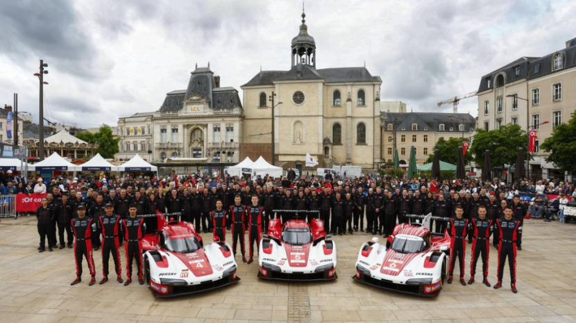 Tim Porsche Penske Motorsport di 24 Hours of Le Mans 2025 (Doc. Porsche).