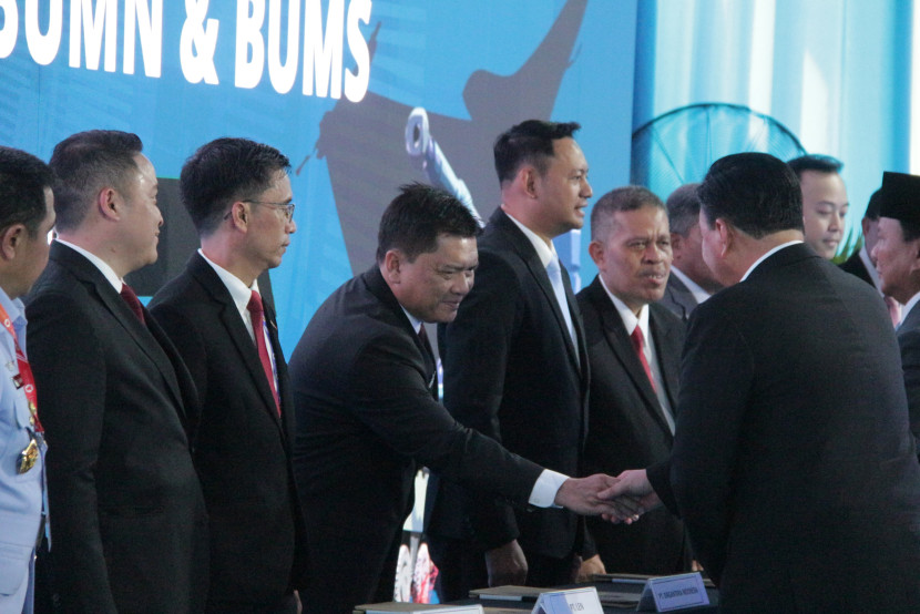 Direktur Utama PTDI Gita Amperiawan di Indo Defence 2024. Sumber: PTDI