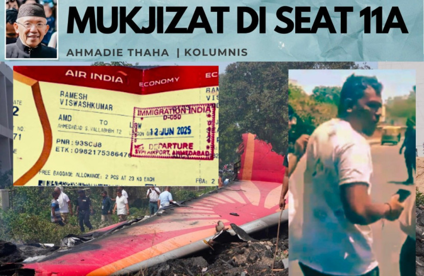 Foto ilustrasi Catatan Cak AT: Mukjizat di Seat 11A. (Foto: Dok RUZKA INDONESIA)