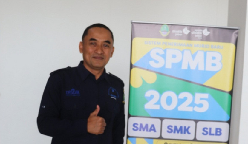 Koordinator Pengawas pada KCD Wilayah V Jawa Barat, Iwan Setiawan. Diskominfo Kota Sukabumi
