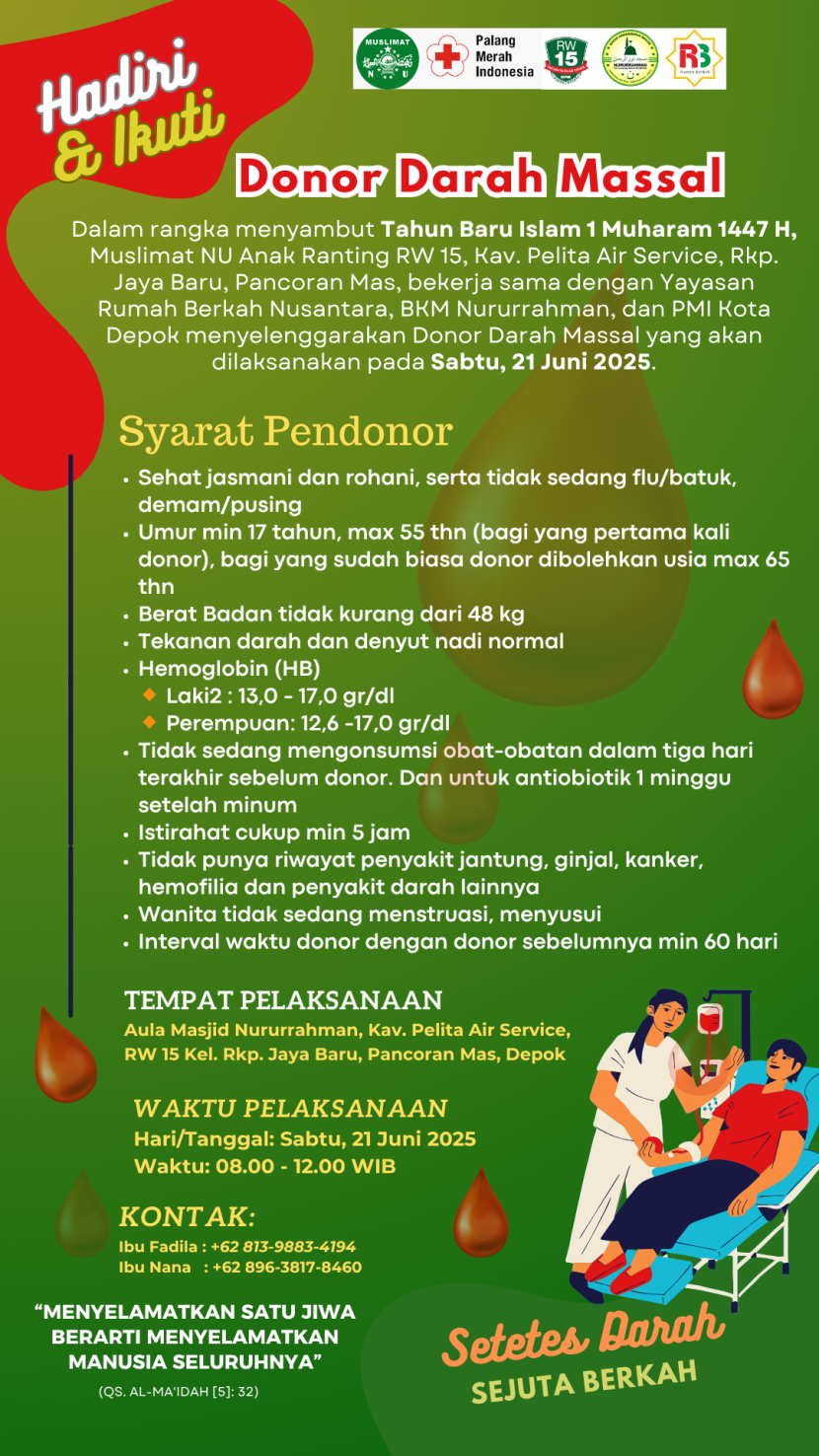 Persyaratan donor darah