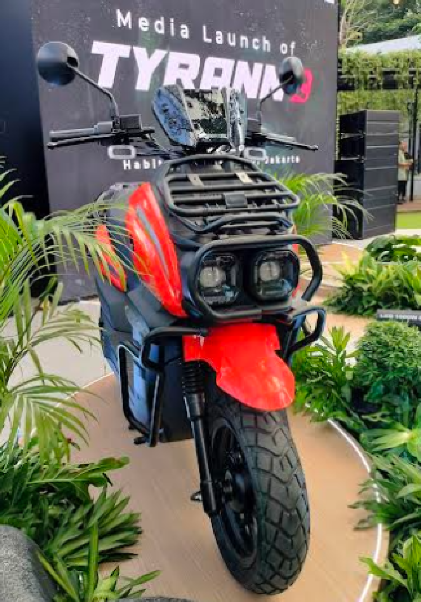 Emotor Tyranno menawarkan sensasi berbeda bagi para petualang. dok Indomobil