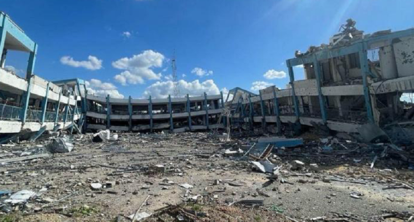Bangunan sekolah dan kampus tak luput dari target zionis. (Days of Palestine)