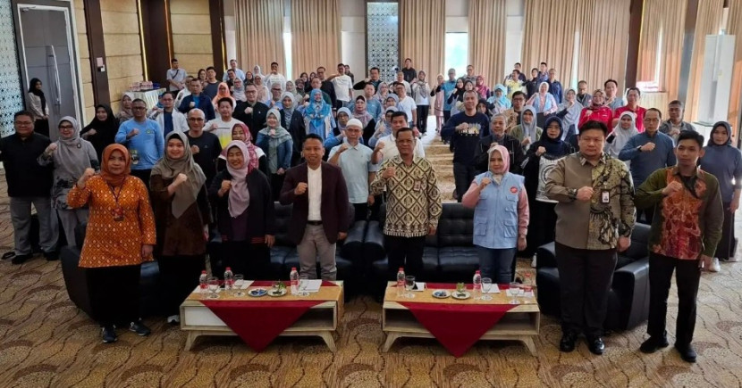 KPK gelar bimtek bagi Kepala Perangkat Daerah dan Camat beserta istrinya di Hotel Green Peak, Puncak Bogor, Selasa (17/10/2025). (Foto: Dok Diskominfo Kota Depok)