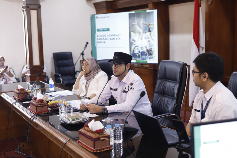 Dialog Advokasi Percepatan Open Defecation Free (ODF) yang berlangsung di Ruang Oproom Setda Kota Sukabumi, Rabu (18/6/2025) lalu.