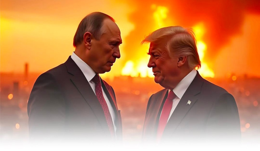 Presiden Rusia, Vladimir Putin dan Presiden AS, Donald Trump. (Foto: Dok RUZKA INDONESIA)