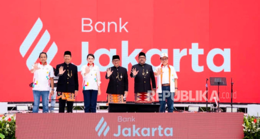 Perubahan nama Bank DKI Jakarta menjadi Bank Jakarta. (Foto: Dok REPUBLIKA)