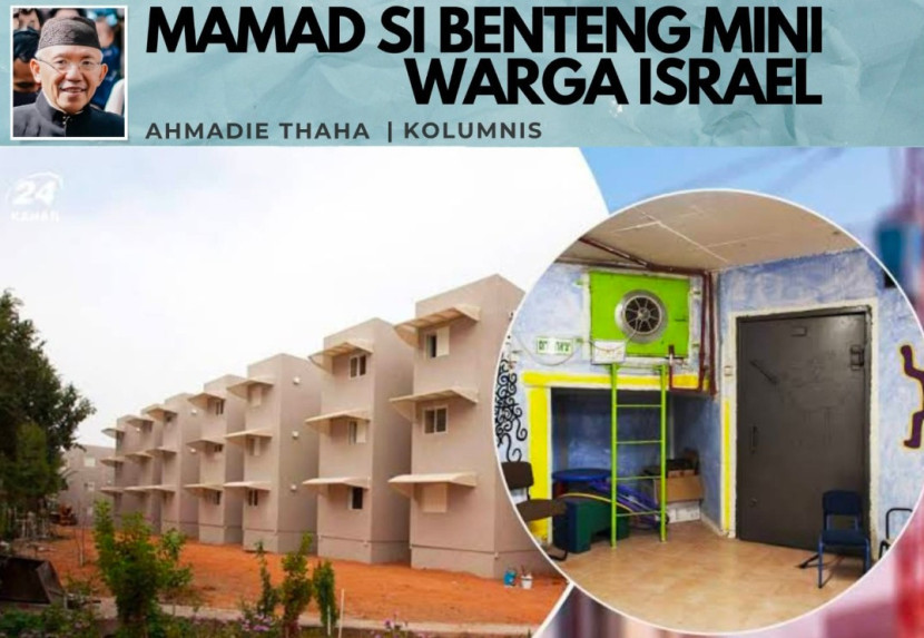 Foto ilustrasi Catatan Cak AT: Mamad si Benteng Mini Warga Israel. (Foto: Dok RUZKA INDONESIA)