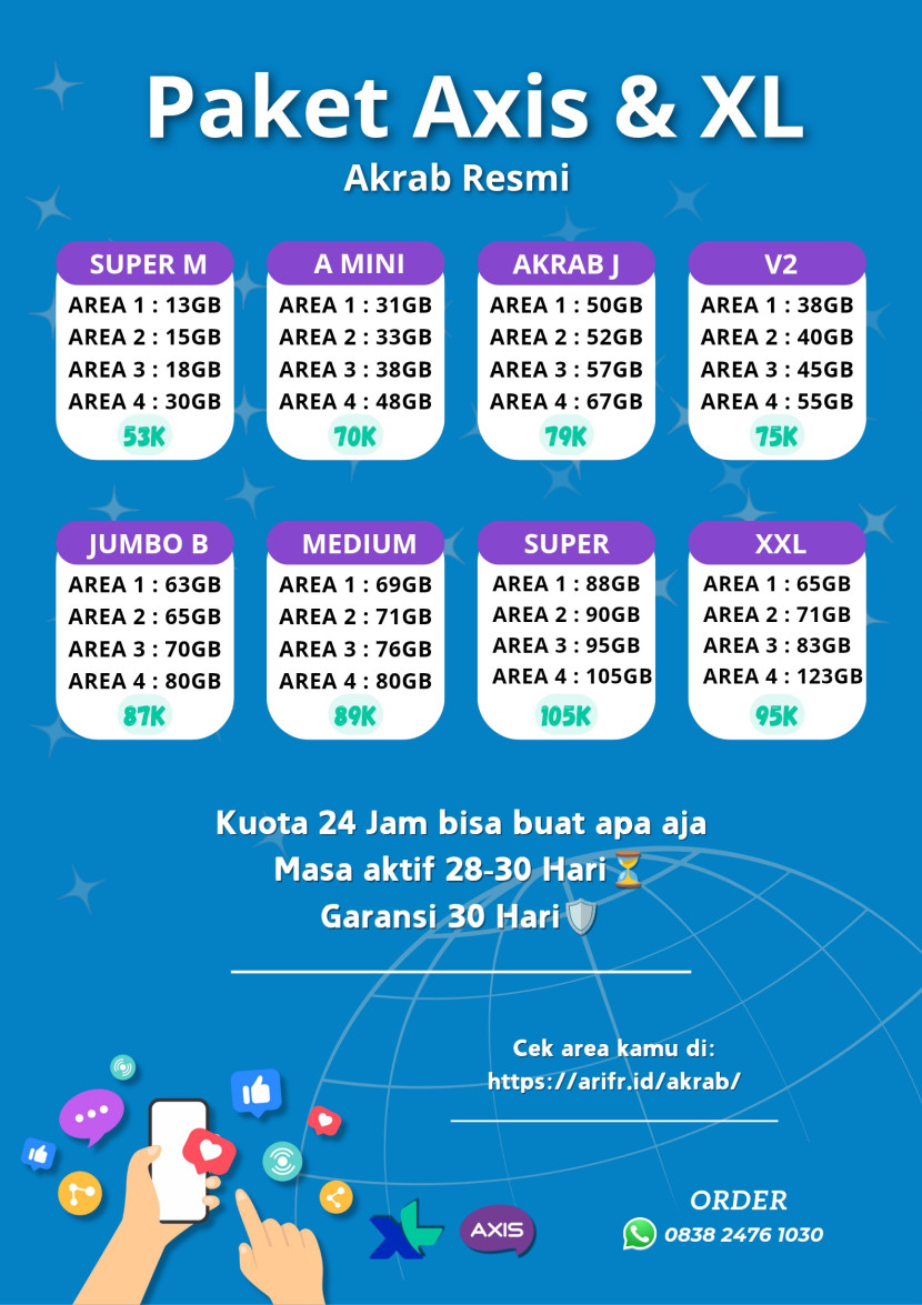 List Paket Akrab
