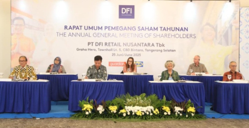 Rapat Umum Pemegang Saham Tahunan (RUPST) PT DFI Retail Nusantara Tbk (HERO)di Gedung Graha Hero, Bintaro Jaya, Tangerang Selatan, Rabu (26/6/2025). (Foto: Ruzka Indonesia/HERO)