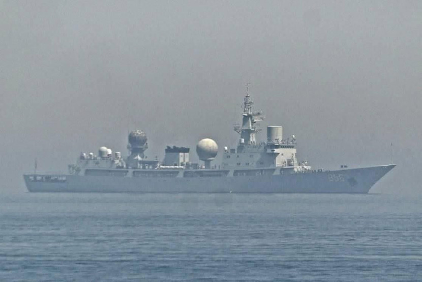 Dua kapal intelijen China bergerak menuju Teluk Persia. Sumber: X