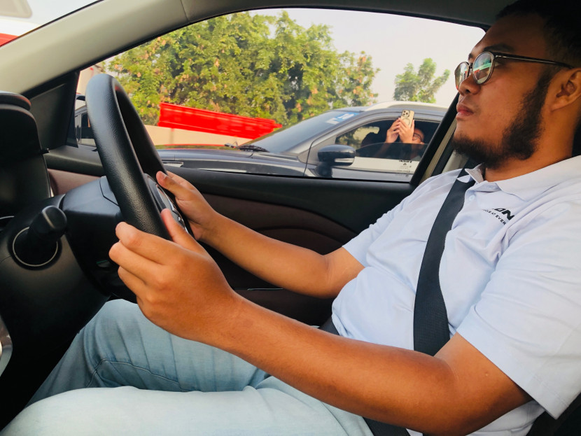 Foto ketika sedang melakukan uji efisiensi bbm. Dok. Motoresto.id