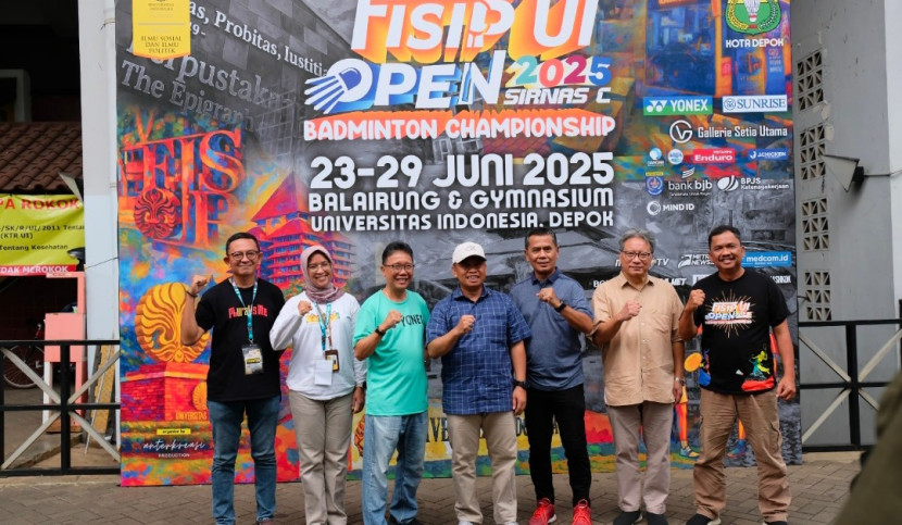Wali Kota Depok, Supian Suri menghadiri Sirkuit Nasional C FISIP UI Open. (Foto: Dok RUZKA INDONESIA)