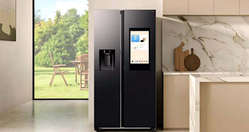 Kulkas Samsung Bespoke AI with Family Hub. (Foto: Dok RUZKA INDONESIA)
