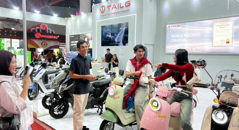 Perluas Jangkauan di Indonesia, Motor Listrik TAILG Hadir Kembali di PRJ