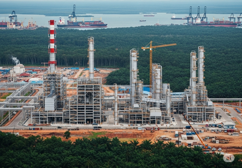 Ilustrasi, investasi bidang industri di Kaltim. (AI)