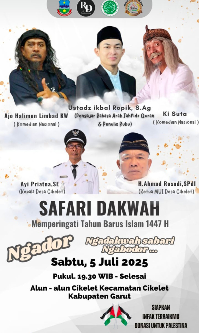 Meriahkan Tahun Baru Islam 1447 H, MUI Desa Cikelet Gelar Safari Dakwah