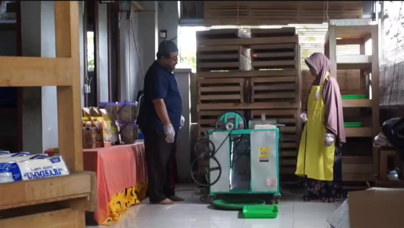 Salah satu peserta lomba inovasi teknologi tepat guna tingkat Kota Sukabumi tahun 2025. Dok diskumindag kota sukabumi.