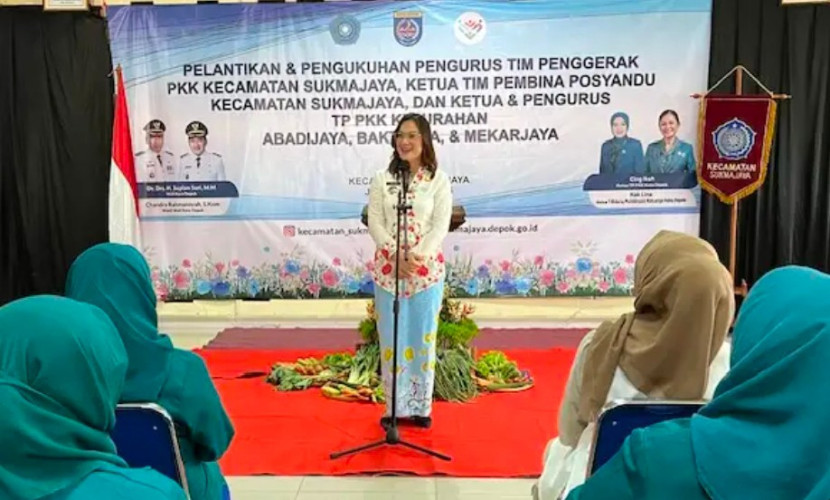 Camat Sukmajaya, Christine Desima Arthauli. (Foto: Dok Diskominfo Kota Depok)