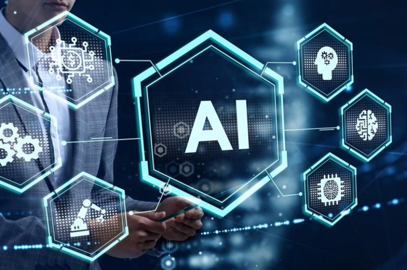 Ilustrasi kecerdasan buatan (Artificial Intelligence/AI) 