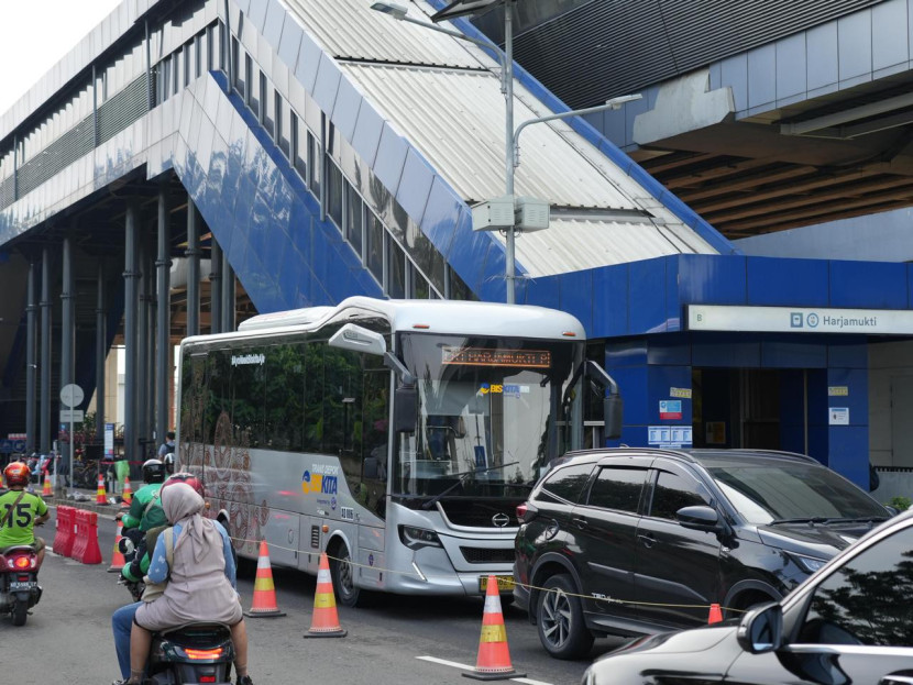 Akses Menuju Stasiun Harjamukti Makin Mudah