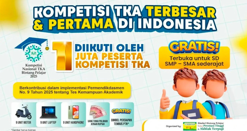 Flayer Kompetisi TKA. (Foto: Dok RUZKA INDONESIA) 