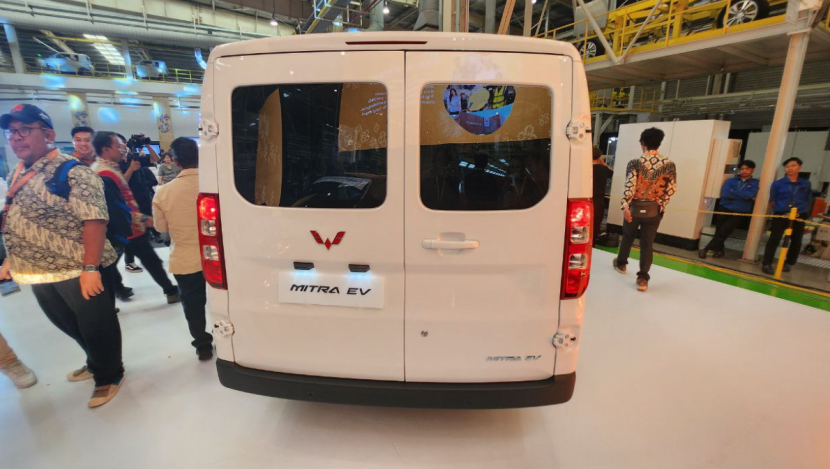 Tampilan belakang Mitra EV Dok. Motoresto.id