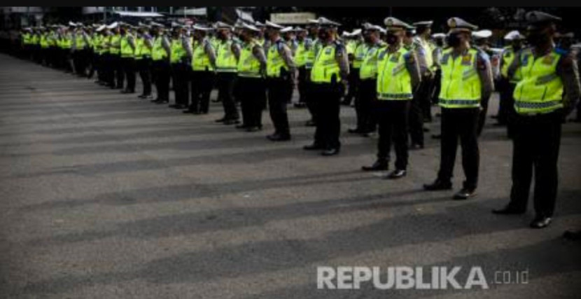 Apel Operasi Patuh Jaya 2025. (Foto: Dok REPUBLIKA)