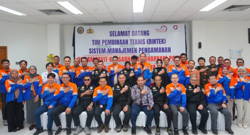 Bintek Implementasi Sistem Manajemen Pengamanan (SMP) Objek Vital Nasional (Obvitnas). (Foto: Dok RUZKA. INDONESIA)