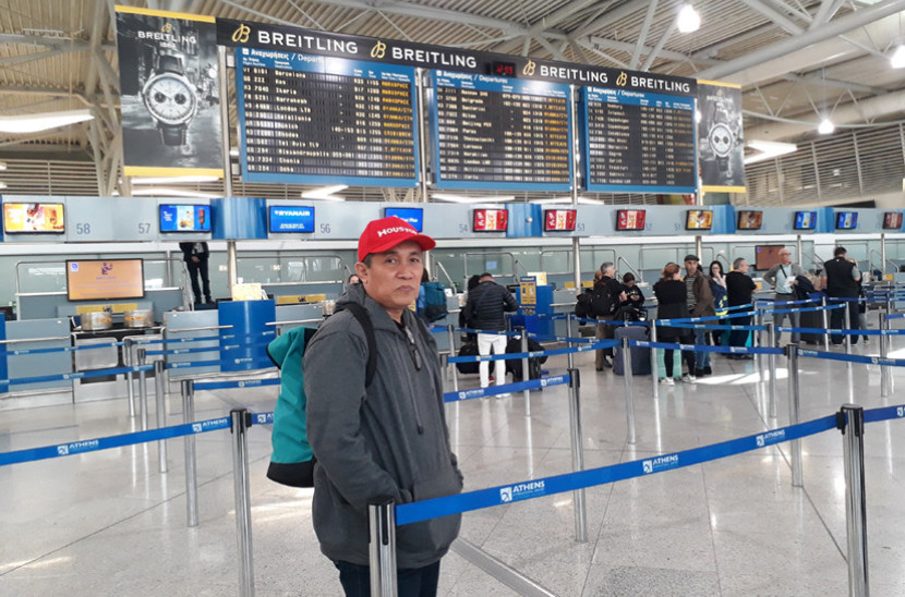 Bandara Internasional Eleftherios Venizelos, Athena. (FOTO: Safira Yasmin)