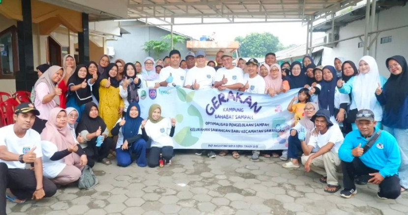 Kelurahan Sawangan Baru.meluncurkan program GKSS yang berlokasi di RW 2. (Foto: Dok Diskominfo Kota Depok) 