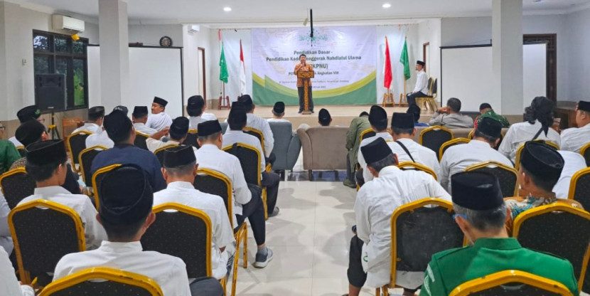 Pembukaan Kaderisasi Pendidikan Kader Penggerak Nahdlatul Ulama (PKPNU) ke-VIII Tingkat Kecamatan Cilodong. (Foto: Dok PKPNU)