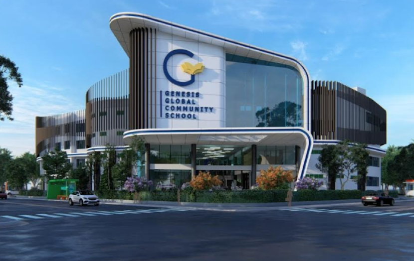 Gedung sekolah GGCS di kawasan BSD City.    dok Sinarmas Land