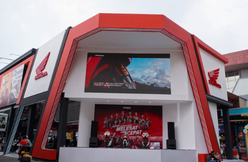 Tampak both Honda di JFK.    dok wahana
