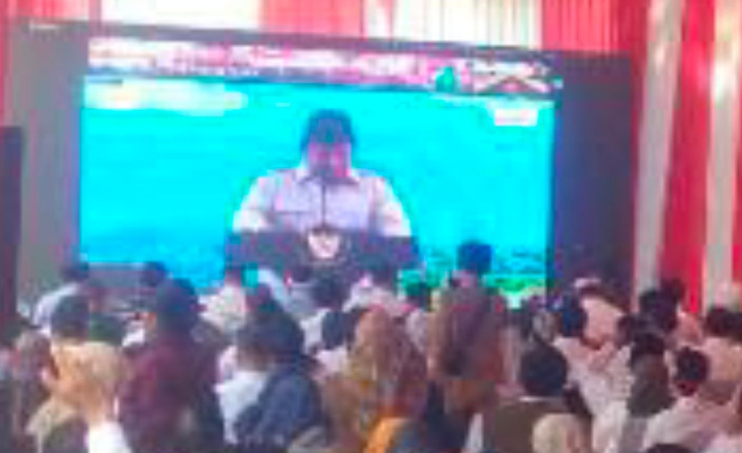 Presiden Prabowo Subianto meluncurkan Koperasi Merah Putih (KMP) seluruh Indonesia secara daring, Senin (21/07/2025). (Foto: Dok RUZKA INDONESIA)