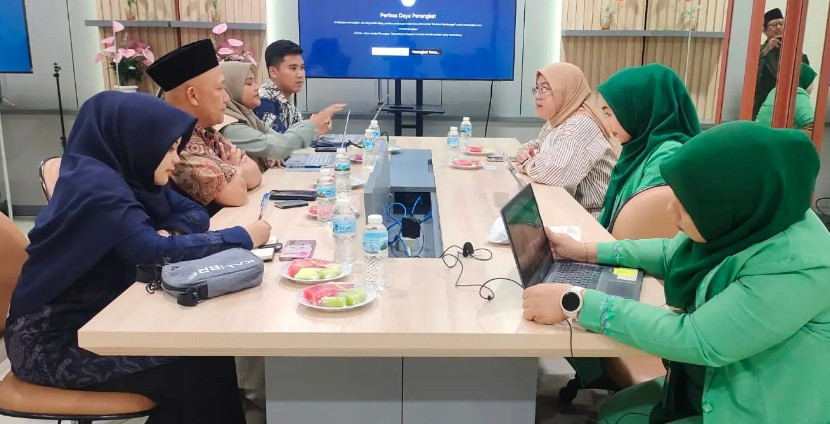 Baznas Depok sambangi manajemen RS Hermina membahas kerja sama pelaksanaan Ekosistem Kesehatan, di RS Hermina, Senin (07/07/2025). (Foto: Diskominfo Kota Depok)