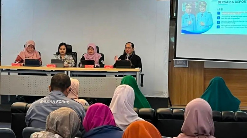 Rakor Tim TPPS Kota Depok. (Foto: Dok Diskominfo Kota Depok)