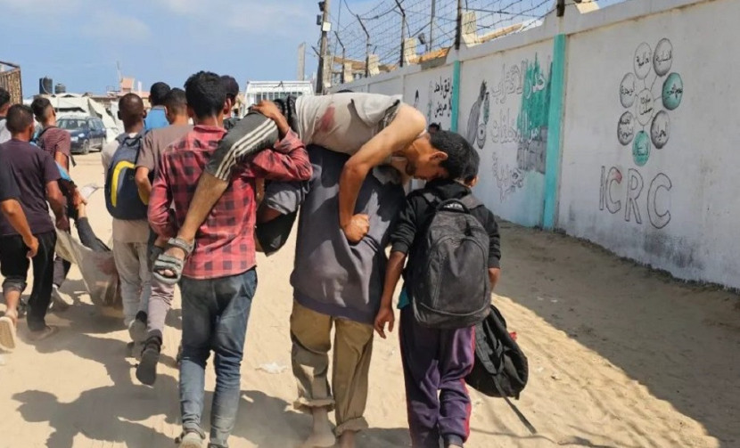 Warga Gaza terluka akibat serangan zionis Israel. (Days of Palestine)