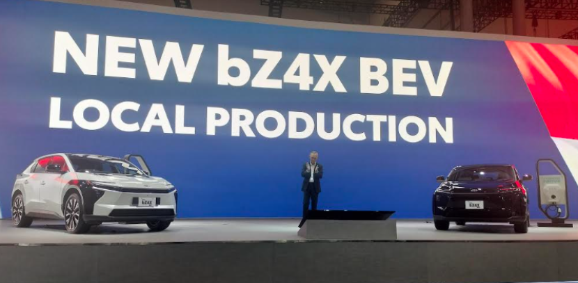 Toyota bZ$X produk lokal resmi diperkenalkan di GIIAS 2025. dok Motoresto.id