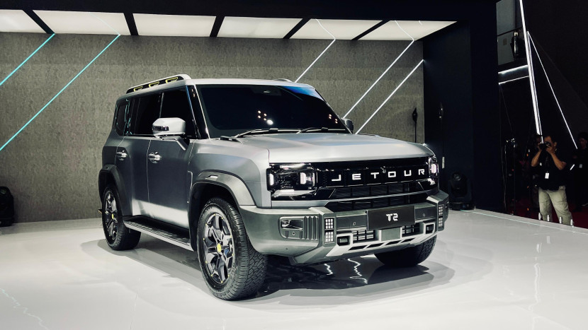  JETOUR T2 Dengan Desain Boxy dan Gagah Saat GIIAS 2025 (Doc. Motoresto).