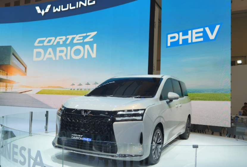 Wuling Cortez Darion resmi diperkenalkan di GIIAS 2025.      dok Wuling