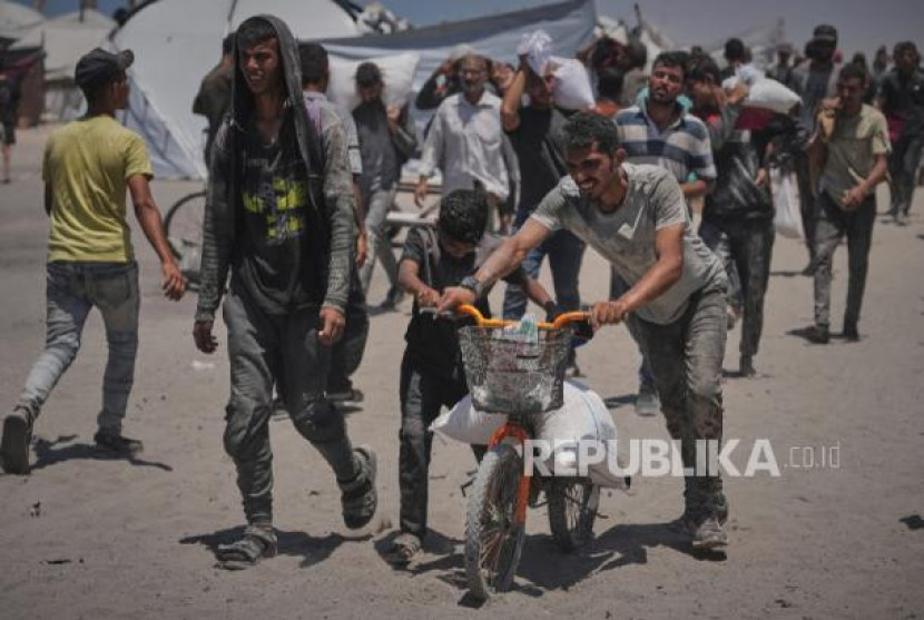 Krisis kelaparan di Gaza, semakin parah. 